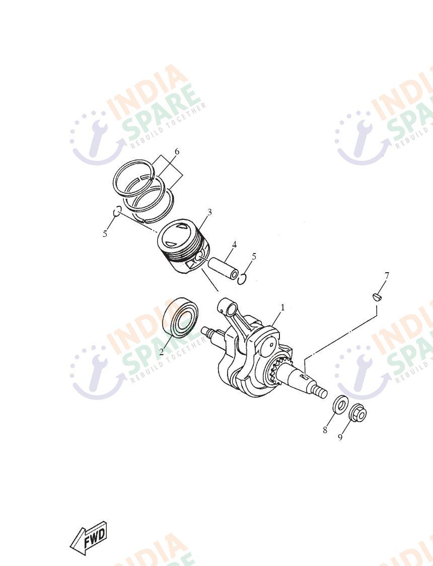 CRANKSHAFT & PISTON